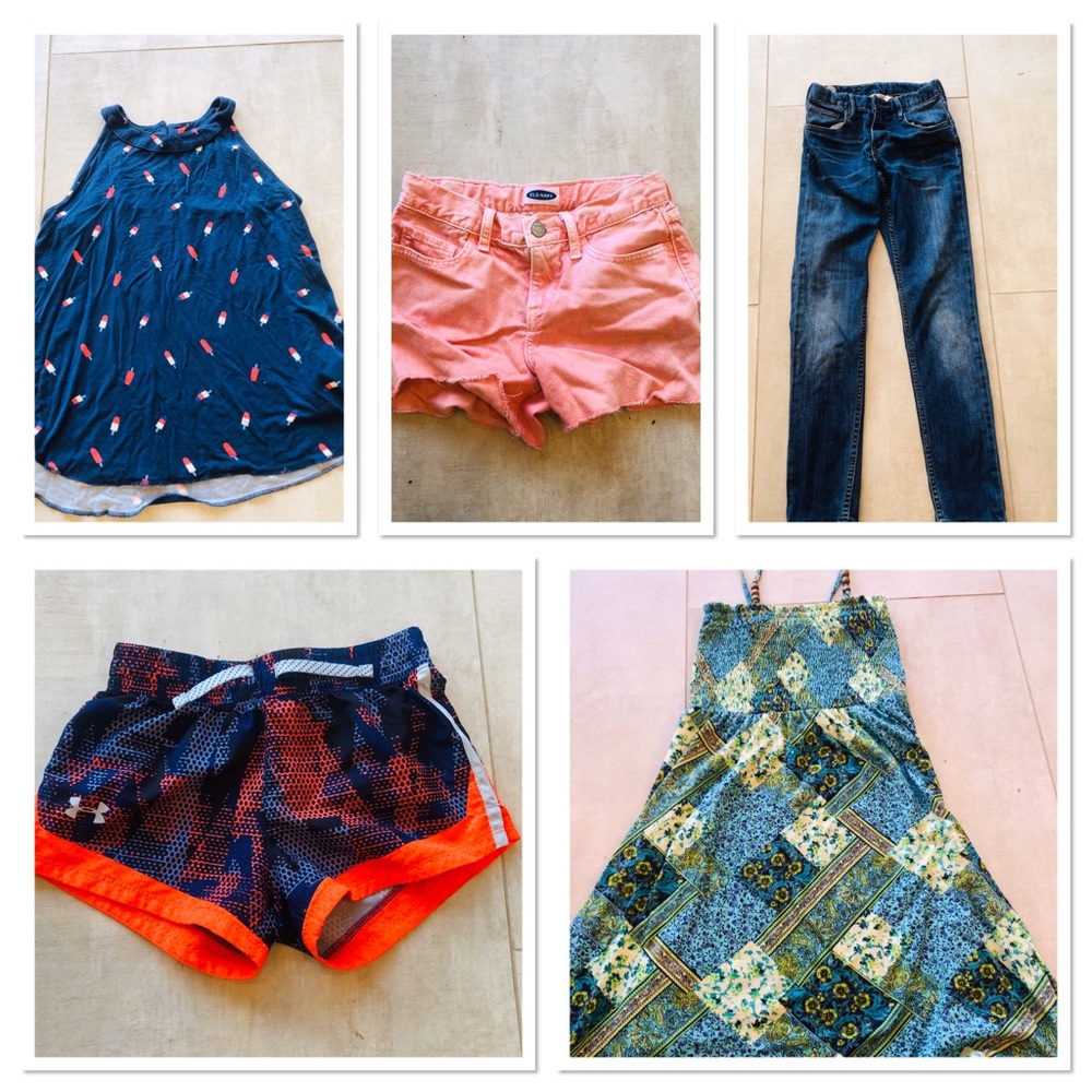 Girls summer time wear